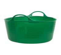 Red Gorilla - Gorilla Tub Small Shallow 15L - Flexible Heavy-Duty Ldpe Utility Tub For Diy, Building & Home Projects - Green