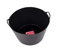 Red Gorilla - Gorilla Tub Xl 75L - Flexible Heavy-Duty Ldpe Utility Tub For Diy, Building & Site Work - Black