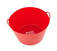 Red Gorilla - Gorilla Tub Xl 75L - Flexible Heavy-Duty Ldpe Utility Tub For Diy, Building & Site Work - Red