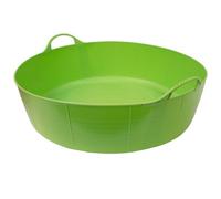 Red Gorilla Gorilla Tub Xl Shallow 35L - Flexible Heavy-Duty Ldpe Utility Tub For Diy, Building & Site Work - Pistachio