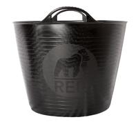 Red Gorilla Medium Tubtrug Bucket - Black - Size: 26L