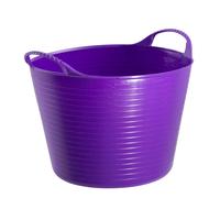 Red Gorilla Medium Flexible Tubs - Purple - 26 litre