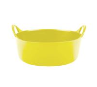 Red Gorilla Mini Shallow Flexible Tubs - Yellow - 5 litre