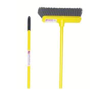 Red Gorilla Multi-Purpose 30cm Soft Bristle Gorilla Broom with Yellow Handle