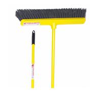 Red Gorilla Multi-Purpose 50cm Soft Bristle Gorilla Broom with Yellow Handle