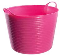 Red Gorilla Pink 11 Gallon Garden Bucket - Polyethylene
