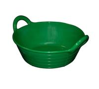 Red Gorilla Plas Small Green Skip Feed Bucket Tub Feeder Trough for Animal Feeding Garden Stable Building Site 11 Litre Capacity
