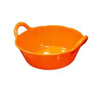 Red Gorilla Plas Small Orange Skip Feed Bucket Tub Feeder Trough for Animal Feeding Garden Stable Building Site 11 Litre Capacity