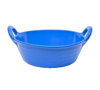 Red Gorilla Plas Small Skip Feed Bucket Tub Feeder Trough for Animal Feeding Garden Stable Building Site 11 Litre Capacity (Sky Blue)