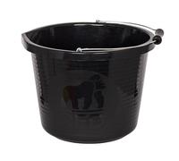 Red Gorilla - Premium Bucket 3 Gallon (14L) - Black