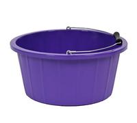 Red Gorilla - Premium Shallow Bucket 15L - Heavy-Duty Recyclable Plastic Utility Bucket For Diy, Cleaning & General Use