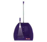 Red Gorilla Purple 80cm Big TIDEE with Short Metal Rake Horse Manure Shovel Scoop Multi Purpose Large Lightweight Dustpan for Paddock Stable Horsebox Equestrian or Garden Waste Leaf Rake