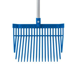 Red Gorilla Replacement Bedding Fork Head Only in Blue for PC Bedding Fork Spare Part Durable Polycarbonate 20 Strong Tines for Stable Horses Manure and Bedding Lightweight