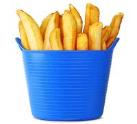 Tubtrugs MicroTubs Dark Blue - Set of 10 Plastic Food & General Purpose Buckets