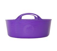 Red Gorilla Shallow Tub Flexible Bucket - Purple - Size: 5L