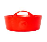 Red Gorilla Small Shallow Flexible Tubs - Red - 15 litre