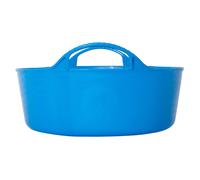 Red Gorilla Small Shallow Flexible Tubs - Blue - 15 litre