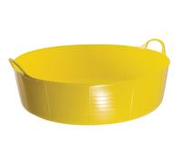 Gorilla Flexi Tub Yellow Shallow 35 Litre