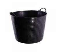 38L Black Flexible Tub