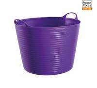 Red Gorilla Large Flexible Tubs - Purple - 38 litre