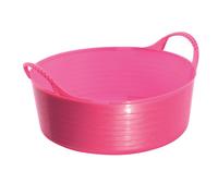 Red Gorilla Mini Shallow Flexible Tubs - Pink - 5 litre