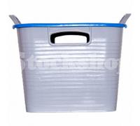 Red Gorilla Stack N Store Storage Box in Pale Grey Red Gorilla Pale Grey