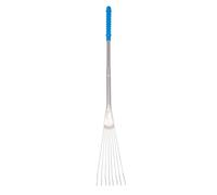 Red Gorilla Tidee Metal Rake with Long Handle - Blue