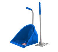 Red Gorilla Tiny Tidee and Rake - Blue