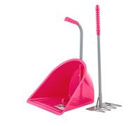 Red Gorilla Tiny Tidee and Rake - Pink