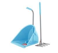 Red Gorilla Tiny Tidee and Rake - Sky Blue