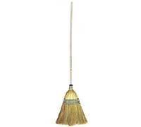 Red Gorilla Traditional Corn Broom - Beige