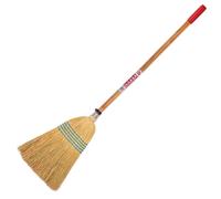 Red Gorilla Traditional Natural Corn Broom - Short