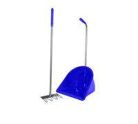 Red Gorilla Traditional Tidee™ Scoop & Rake Set - Lightweight Yard & Garden Cleaning Tool