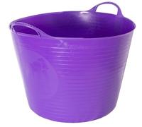 Red Gorilla - Tubtrug Flexible Multipurpose Tub Large Purple 38 Ltr