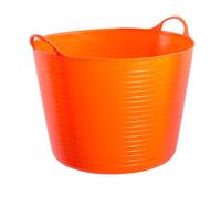 Red Gorilla Large Flexible Tubs - Orange - 38 litre