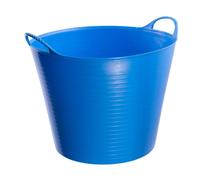 Tubtrugs 26L Medium Flexible 2-Handled Recycled Tub, Blue