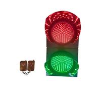 Red Green Traffic Signal Light, LED Traffic Light Lamp with Remote Control, 200mm/8in Dock Bay Indicator Warning Light, Cobweb Lens Dock Bay Indicator Warning Light (Size : 12V)