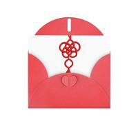 Red Greeting Card YYHWHJDE May all your wishes come true Picture Perfect for Valentine's Day, Wedding Anniversary & Party Invitations