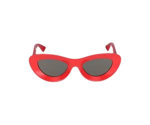 Red Grey Sunglasses Bv1325S 003 - female - Bottega Veneta - Sunglasses - Red - 51 MM - Accessories 51 MM