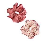 Red Hair Rope Hair Bun Scrunchies Elastic Hair Rope Big Hair Scrunchy HairBands Female Accessories Hair Accessories Women