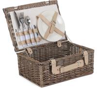 Red Hamper 35cm 2 Person Fitted Picnic Basket -