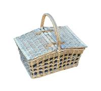 Red Hamper 42cm Provence Open Weave Empty Picnic Basket