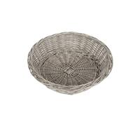 Red Hamper Antique Wash Round Wicker Packing Tray