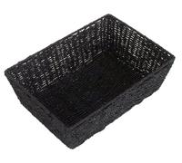 Red Hamper Black Paper Rope Display Tray - Large