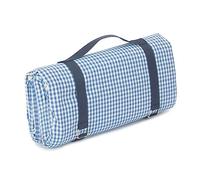 Red Hamper H197 Blue and White Gingham Picnic Blanket