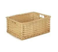 Red Hamper Buff Willow Kitchen Wicker Storage Basket - Medium