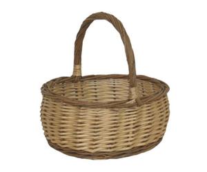 Red Hamper C006 Wicker Two Tone Mini Shopper Basket