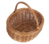 Red Hamper C045 Wicker Shopping Basket Large Deluxe Shopper