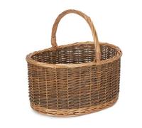 Red Hamper C083 Wicker Large Country Oval Shopping Basket