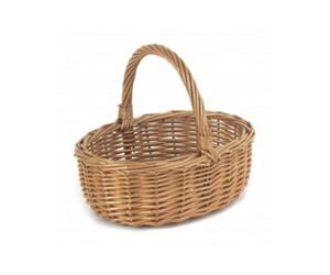 Red Hamper C097 Wicker Mini Double Steamed Shopping Basket